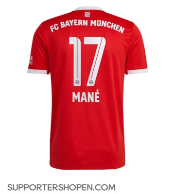 Bayern Munich Sadio Mane #17 Hemma Matchtröja 2022-23 Kortärmad